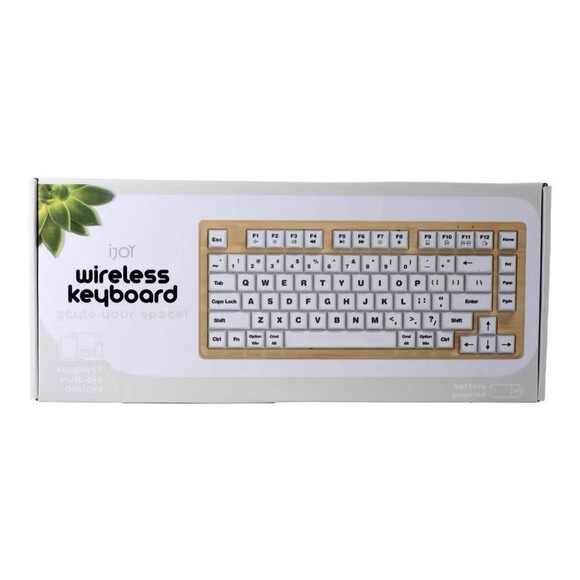 Computers, Laptops & Parts | Ijoy Wireless Wooden Keyboard Bluetooth ...